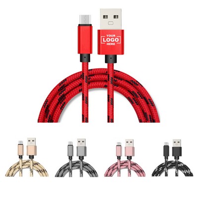 Tiger Stripe Design Quick Charge Cable