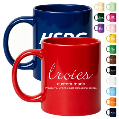 11oz Ceramic Mug with Handle