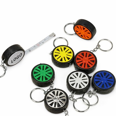 3.3' Steel Tape Measure Tire Shape