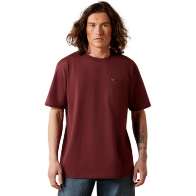 Ariat 10064013 Rebar Cotton Strong Standard Pocket T-Shirt