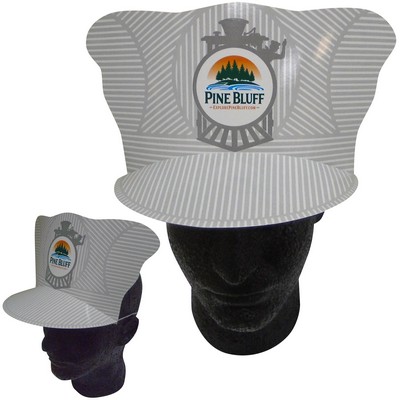 Casey Jones Train Conductor Poster Board Hat w/Elastic Band