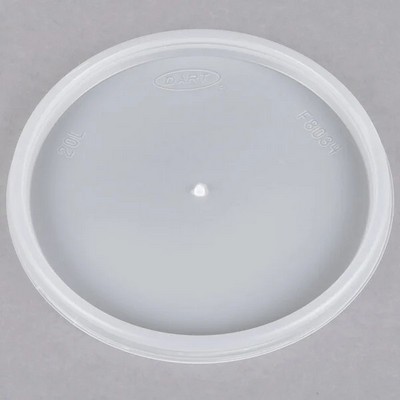 12 Oz. Foam Bowl & 16 Oz. Foam Food Container Lid, Flat