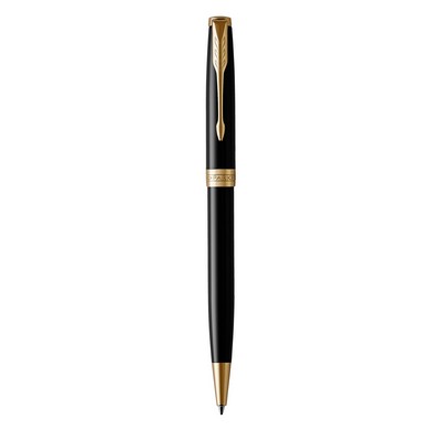 Parker® Sonnet Black Lacquer GT Rollerball Pen