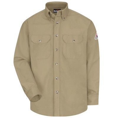 Bulwark® SLU2 Men's Midweight FR Dress Uniform Shirt