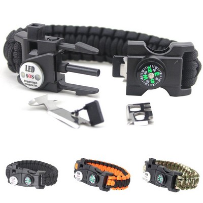 20" 1 Paracord Survival Bracelet