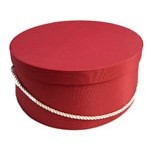 Coral Hat Box (19"x9 1/2")