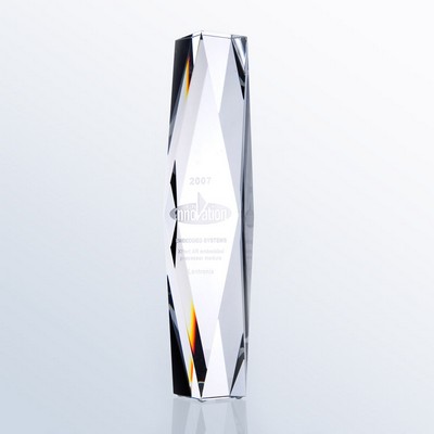 President Tower Optic Crystal Award - Large