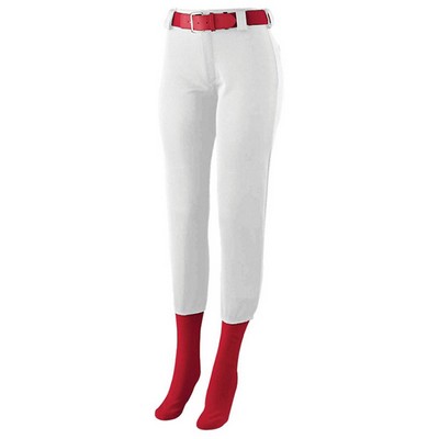 Augusta Sportswear Girls Low Rise Homerun Pant