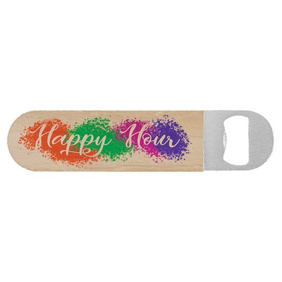 Wood Bottle Opener