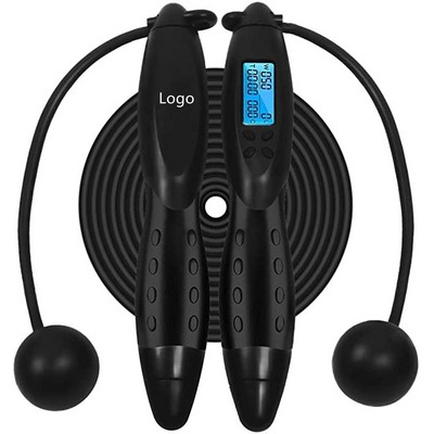 Digital Smart Jump Rope with Calorie Counter Number Counting 2" 1 Cordless Speed Skipping Rope