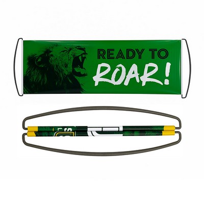 Retractable Handheld Roller Banners - Express Shipping