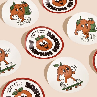 3"x3" Custom Circle Sticker (High Quantity)