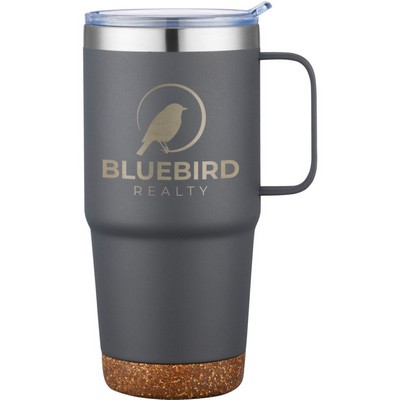 Saratoga Powder Cork Bottom Mug 24 Oz