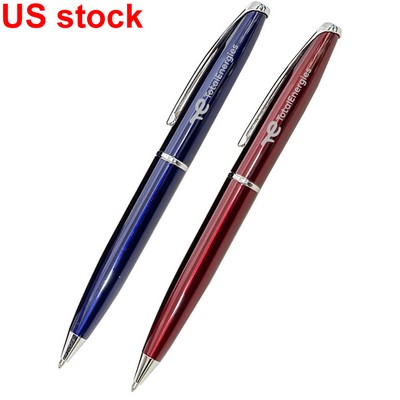 Diplomat Twist-Action Brass Ballpoint Pen