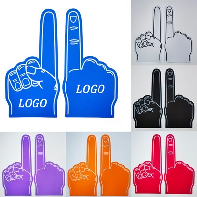 18" Foam Fingers Cheering Gloves