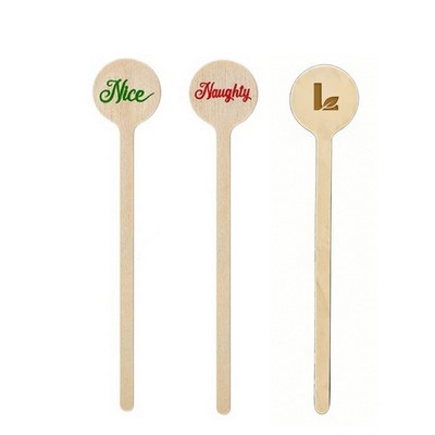 Wood Stirrer - Round Top