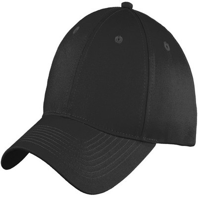 Port & Company Youth Six-Panel Unstructured Twill Cap.