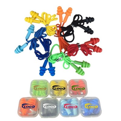 Soft Earplugs in Reusable Case