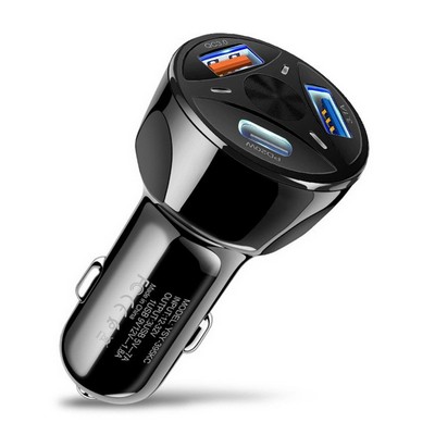 Multi-Port PD Fast Car Charger for Phones & Tablets