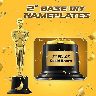 6" Golden Statue Trophy Awards 12 Pack