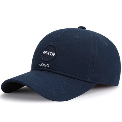 Classic Cotton Baseball Cap Unisex Adjustable Casual Sun Hat Versatile Outdoor Sports