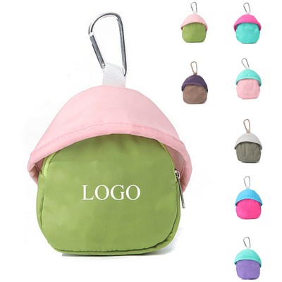 Mini Key Chain Zipper Coin Purse Pouch