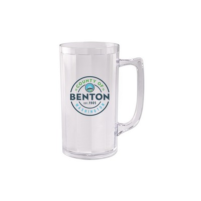 5 Oz. Plastic Fluted Beer Mug Sampler w/Handle