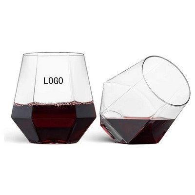 12oz Diamond Shaped Plastic Cup