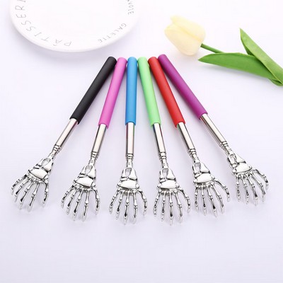 Massage Scratching Portable Extendable Stainless Steel Back Scratcher Telescoping