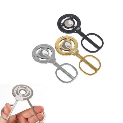 Stainless Steel Triple Blade Cigar Scissors
