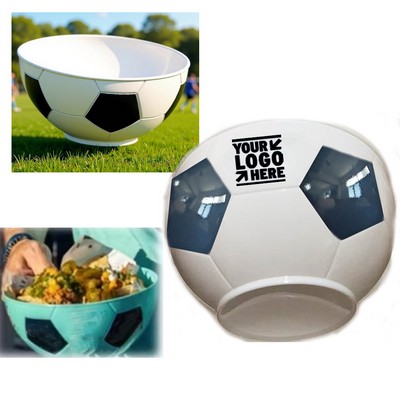 Plastic Soccer Bowl 50oz.
