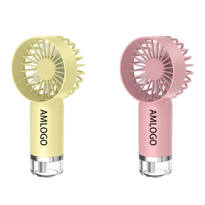 Portable Rechargeable Misting Fan