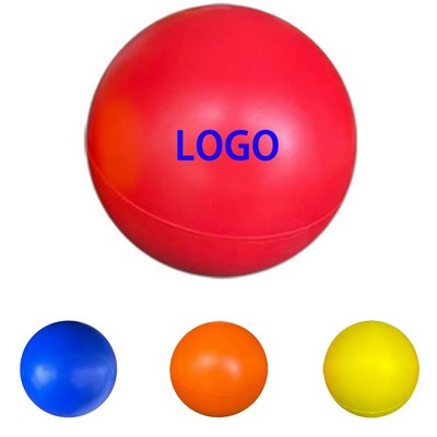 Round Polyurethane Squeeze Stress Relief Ball