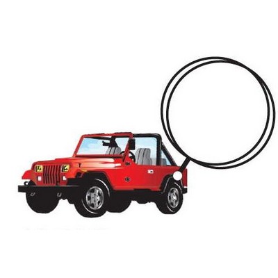 SUV 2 Executive Keychain w/Mirrored Back (6 Square Inch)