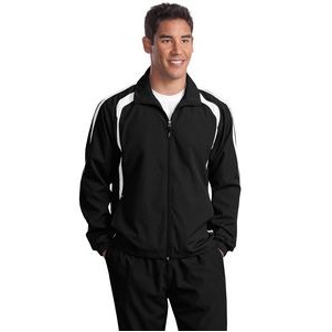 Sport-Tek® Colorblock Raglan Jacket.