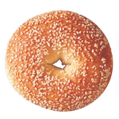 Sesame Bagel Maxi Magnet (3 Square Inch)