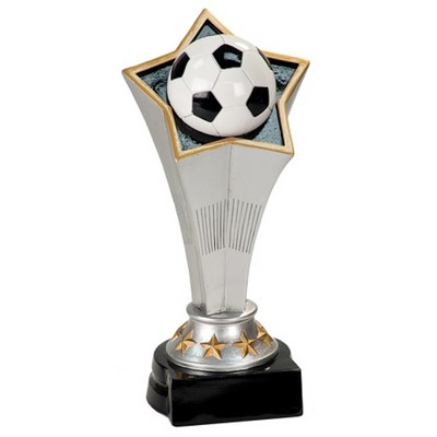 5¾" Soccer Rising Star Resin Trophy