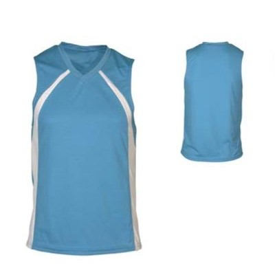 Adult Dazzle Cloth Multi Sport Jersey Shirt w/ Contrast Front Panel & V-Neck