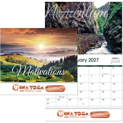 Motivations Stapled Wall Calendar