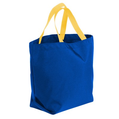 USA & Union Made Canvas Grocery Tote Bag
