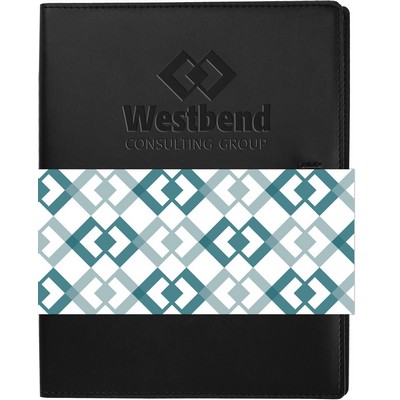 Small Refillable Dovana Journal w/Graphic Wrap (6"x7.75")