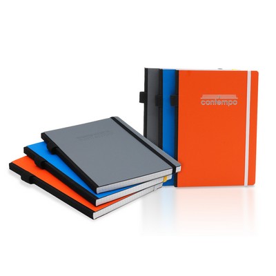 6" x 8.5" Contempo Bookbound Journal - Senzabrite Material