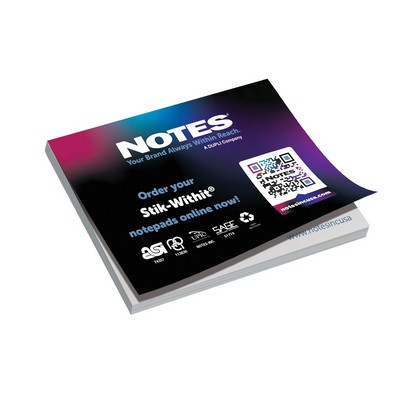 50-Sheet Stik-Withit® Adhesive Notepad (4"x3")