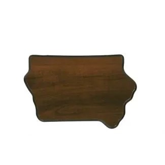 Iowa State Shaped Plaque (4¾"x7½")