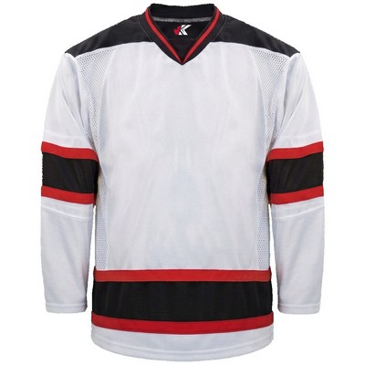 New Jersey Pro Series Goalie Cut Premium Home Jersey