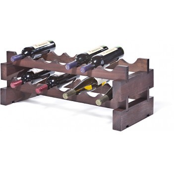Modularack® Stained 14 Bottle Wine Rack