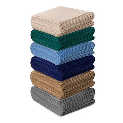 Desert Tan 100% Polyester Antipill Microplush King Fleece Blanket