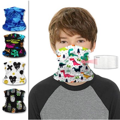 Magic Child Gaiter Scarf w/Filter Pocket
