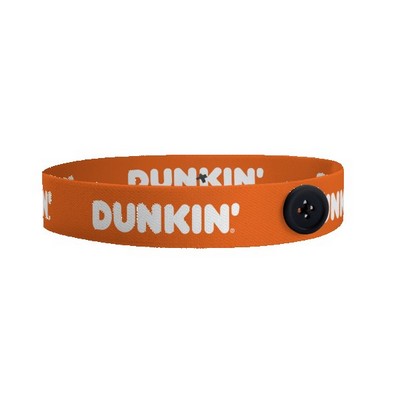 IMPORT Mask Buddy Import 1" Dye-Sub Elastic Head Band with Buttons