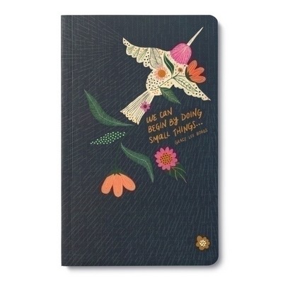 Write Now Journal: "We can begin by doing small things . . . " -Grace Lee B